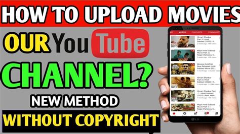 For example, you can write your name in the video, change the background color, or add commentary to it. . How to upload movie clips on youtube without copyright